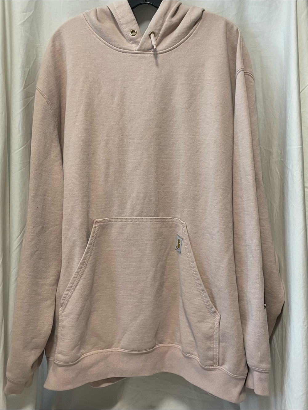 Carhartt Men's Crewneck Hoodie in Dusty Rose